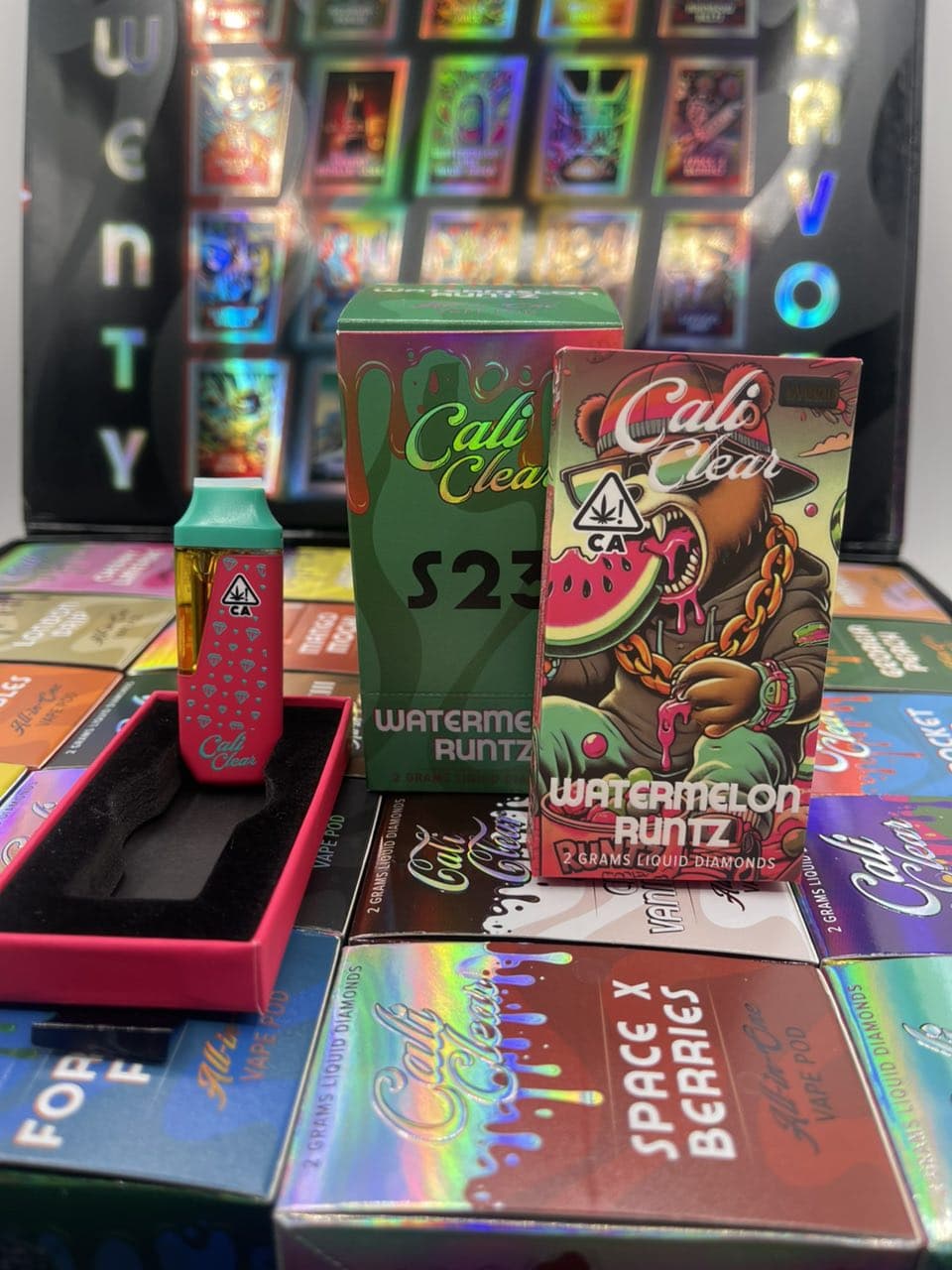Cali-Clear-2G-Disposable-Party-Pack