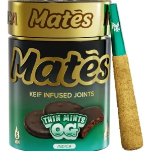 Thin Mints OG Muha Meds Mates Keif Infused THCA Joints 3G